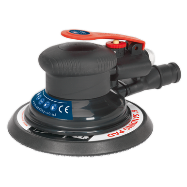 Sealey - Air Palm Orbital Sander Dia150mm Dust-Free SA801