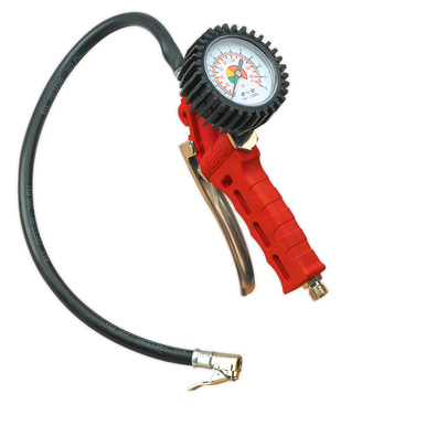 Sealey - Tyre Inflator with Clip-On Connector SA9302