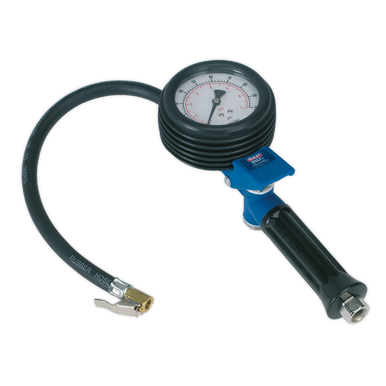 Sealey - Jumbo Tyre Inflator with Clip-On Connector