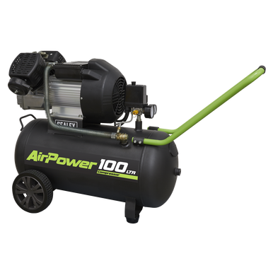 Sealey - Compressor 100L V-Twin Direct Drive 3hp SAC10030VE