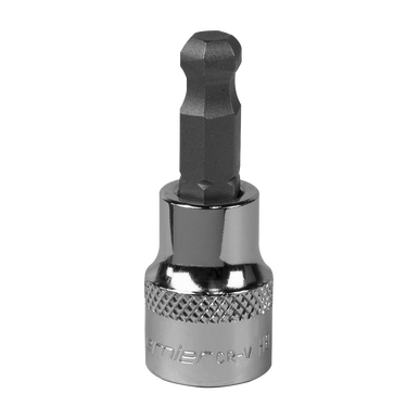 Sealey - Ball-End Hex Socket Bit 8mm 3/8inchSq Drive