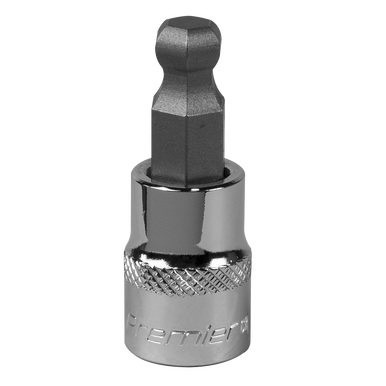 Sealey - Ball-End Hex Socket Bit 9mm 3/8inchSq Drive