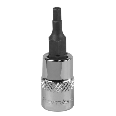 Sealey - Hex Socket Bit 3mm 1/4inchSq Drive