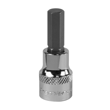 Sealey - Hex Socket Bit 8mm 3/8inchSq Drive