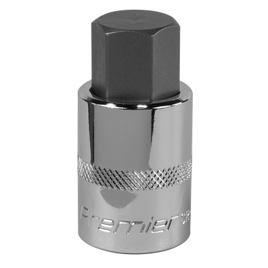 Sealey - Hex Socket Bit 19mm 1/2inchSq Drive