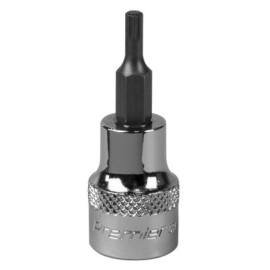 Sealey - Spline Socket Bit M3 3/8inchSq Drive