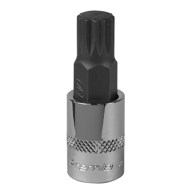 Sealey - Spline Socket Bit M12 3/8inchSq Drive