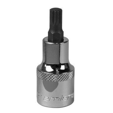 Sealey - Spline Socket Bit M8 1/2inchSq Drive