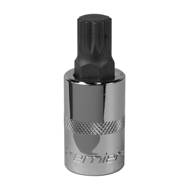 Sealey - Spline Socket Bit M14 1/2inchSq Drive