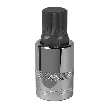 Sealey - Spline Socket Bit M18 1/2inchSq Drive