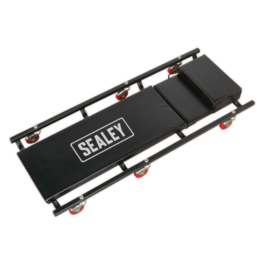 Sealey - Creeper 40inch with Steel Frame 6 Wheels and Adjustable Headrest