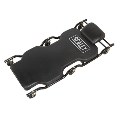 Sealey - Steel Creeper with 6 Wheels and Headrest Deluxe