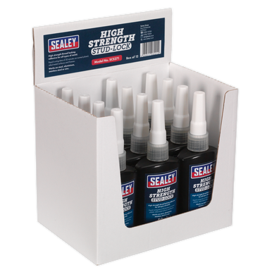 Sealey - Stud Lock High Strength 50ml Pack of 12