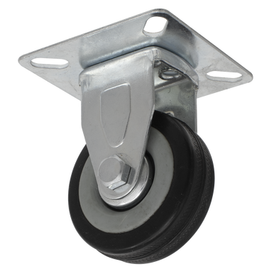 Sealey - Castor Wheel Fixed Plate Dia50mm