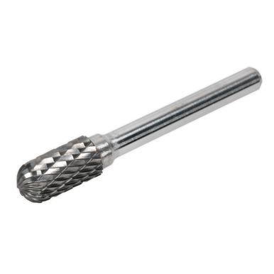 Sealey - Tungsten Carbide Rotary Burr Cylindrical Ball Nose Dia10mm