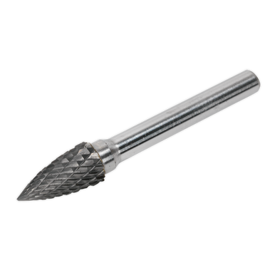 Sealey - Tungsten Carbide Rotary Burr Arc Pointed Nose 10mm