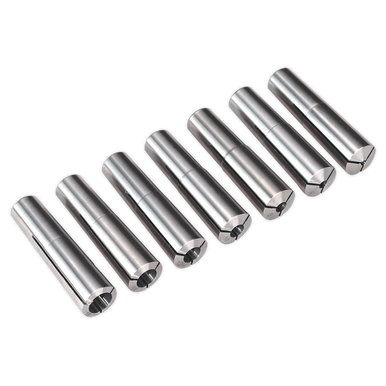 Sealey - Collet Set MT3-M12 Dia4-16mm