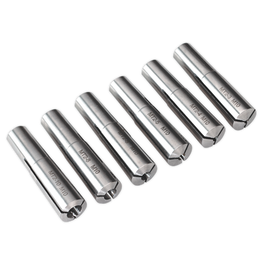 Sealey - Collet Set MT2-M10 Dia3-10mm