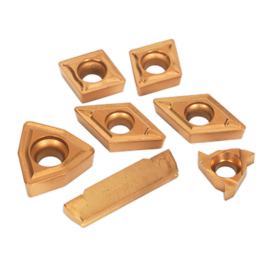 Sealey - Tips for Lathe Turning Tool Set SM3025CS5