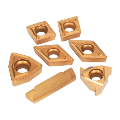 Sealey - Tips for Lathe Turning Tool Set SM3025CS6