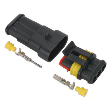 Sealey - Superseal Male and Female Connector 3-Way
