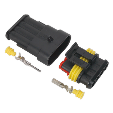 Sealey - Superseal Male and Female Connector 4-Way