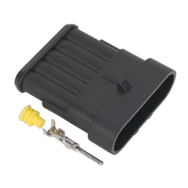 Sealey - Superseal Male Connector 5-Way Pack of 3