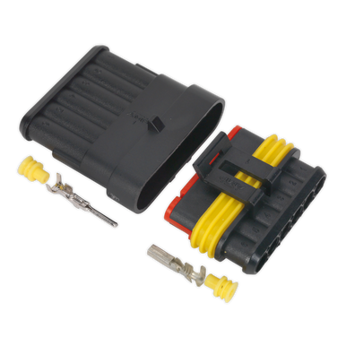 Sealey - Superseal Male and Female Connector 6-Way