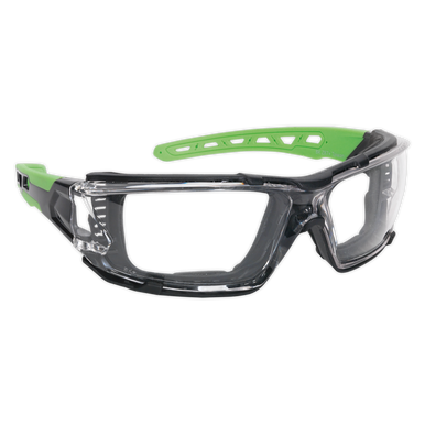 Sealey - Safety Spectacles with EVA Foam Lining Clear Lens