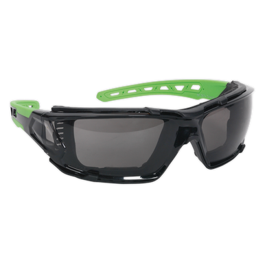 Sealey - Safety Spectacles with EVA Foam Lining Anti-Glare Lens