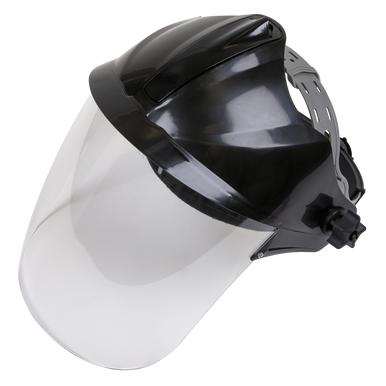 Sealey - Deluxe Brow Guard with Aspherical Polycarbonate Full Face Shield