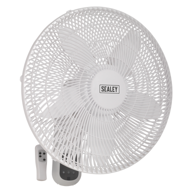Sealey - Wall Fan 3-Speed 18inch with Remote Control 230V