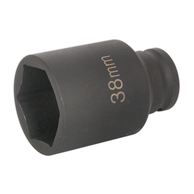 Sealey - Impact Socket 38mm Deep 1/2inchSq Drive