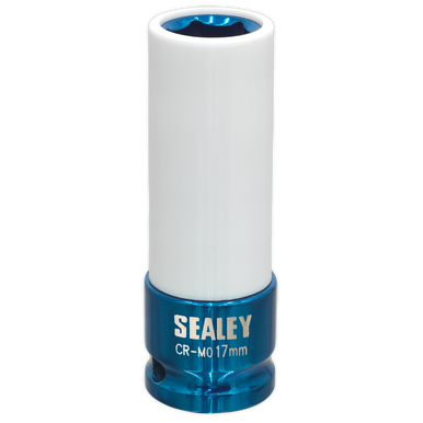 Sealey - Alloy Wheel Impact Socket 17mm 1/2inchSq Drive