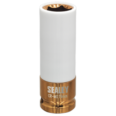 Sealey - Alloy Wheel Impact Socket 19mm 1/2inchSq Drive