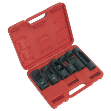 Sealey - Diesel Injector Window Socket Set 6pc 1/2inchSq Drive