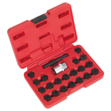 Sealey - Locking Wheel Nut Key Set 22pc BMW