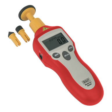 Sealey - Digital Tachometer Contact/Non-Contact
