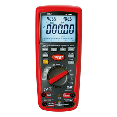Sealey - Digital Automotive Analyser/Insulation Tester Hybrid Vehicles