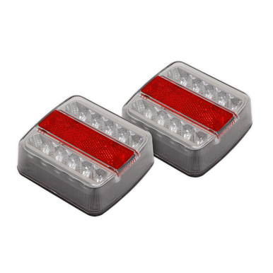 Sealey - Lighting Cluster Rear Square LED 12V