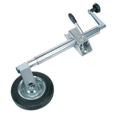 Sealey - Jockey Wheel and Clamp Dia35mm 150mm Solid Wheel