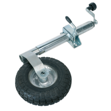 Sealey - Jockey Wheel and Clamp Dia48mm 260mm Pneumatic Wheel