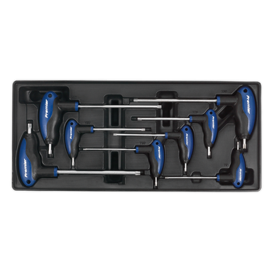 Sealey - Tool Tray with T-Handle TRX-Star Key Set 8pc