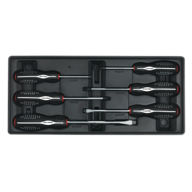 Sealey - Tool Tray with Screwdriver Set 6pc