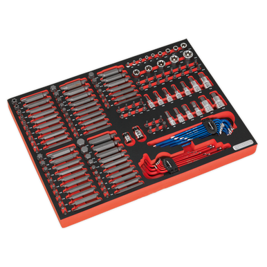 Sealey - Tool Tray with Specialised Bits and Sockets 177pc