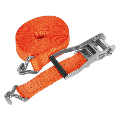 Sealey - Ratchet Tie Down 50mm x 6m Polyester Webbing 5000kg