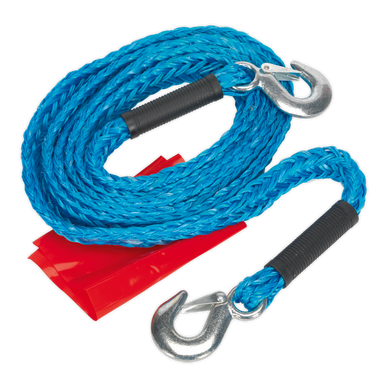 Sealey - Tow Rope 2000kg Rolling Load Capacity