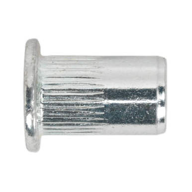 Sealey - Threaded Insert Rivet Nut  M8 Splined Pack of 50