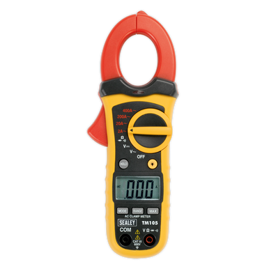 Sealey - Professional Auto-Ranging Digital Clamp Meter NCVD 6-Function
