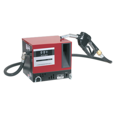 Sealey - Diesel/Fluid Transfer System 56L/min Wall Mounting with Meter